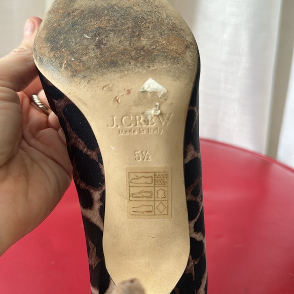 J Crew Satin Heels Sz 5.5 - Picture 7 of 7
